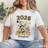 2026 Sommer Frohes Neues Jahr Grafik T-Shirt Unisex Unisex Mode Baumwollqualität Lässig Locker Kurzarm Klassisch Unisex