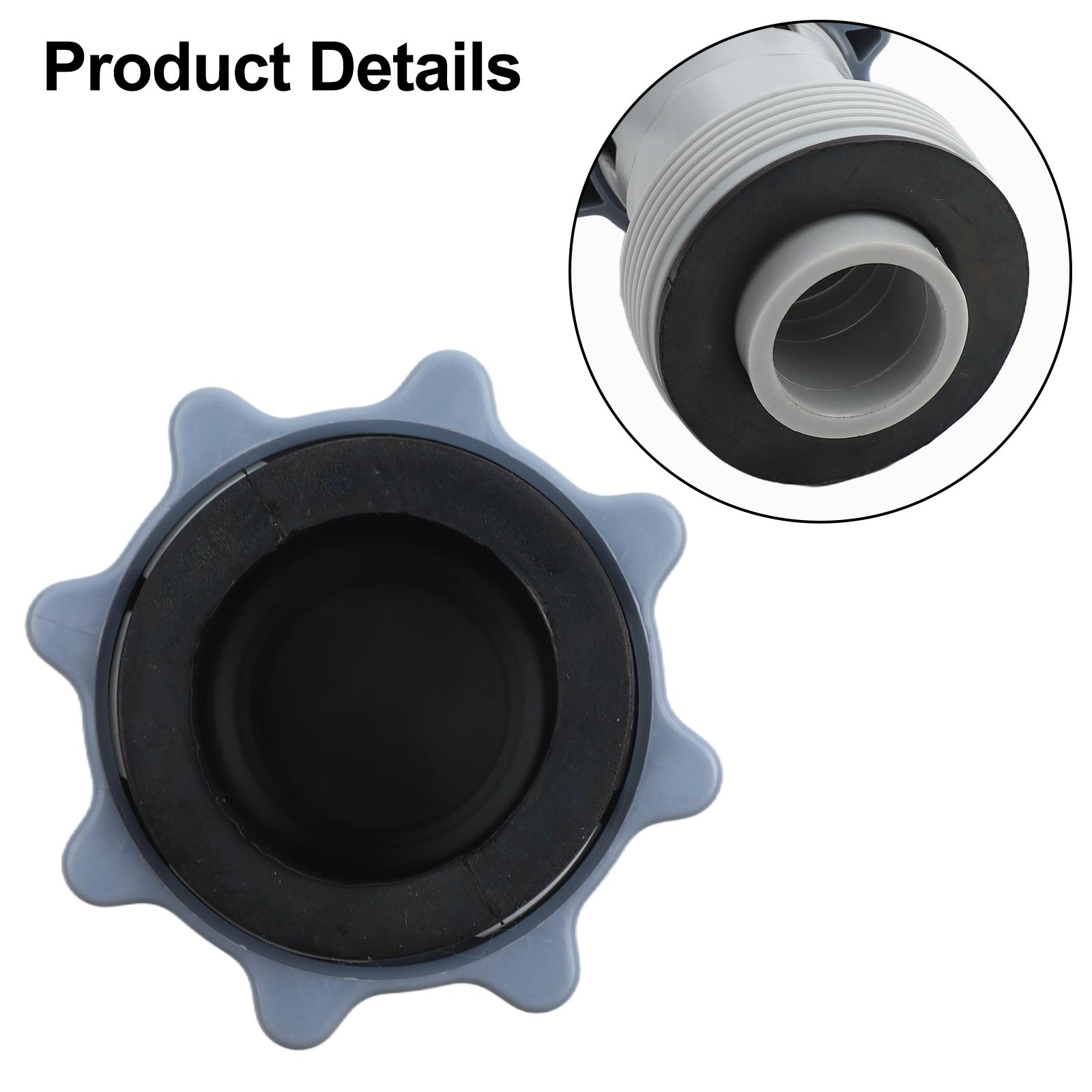 

For Pool Equipment 1.5 To 1.25 Inch Adapter Above Ground Pool Setup Effective Water Flow Portable Hose Adapter China Mainland