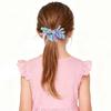 Elastic Tassels Hair Rings Curly Ribbon Threaded Rubber Band Cute Kids Hair Rope  Cheerleaders