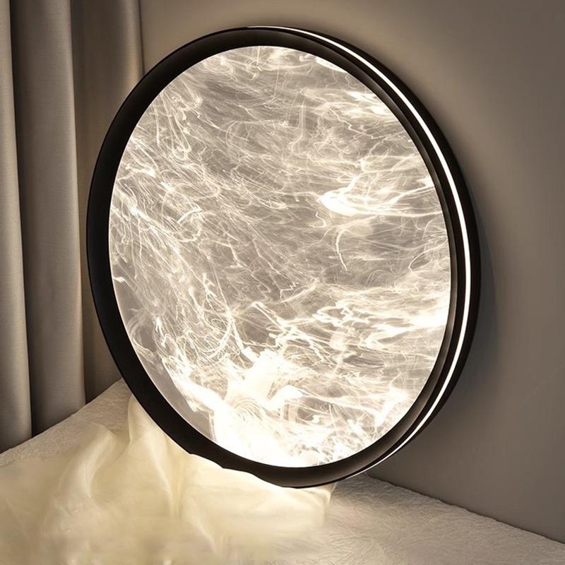 2024 New LED Round LED Ceiling Lights Modern Simple Living Room Bedroom Study Acrylic Chandelier Nordic Indoor Lighting Decor