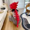 Soft Dinosaur Plush Hat 3D Realistic Dinosaur Skeleton Headgear Cosplay Dinosaur Head Hood  Adult