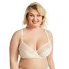Women's Plus Size Lace Push-Up Bra with Underwire and Side Support
