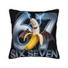 Pillow Cover 67 Brainrot Italian Meme Funny 67 (3)  Novelty Pillow Case For Living Room Chair Pillowcases