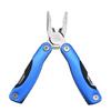1 Stück Mini Multifunktionswerkzeug Zange 9 in 1 Edelstahl Outdoor Überleben Camping Zubehör Tragbar Faltbar Zangen Set Geschenke für Männer