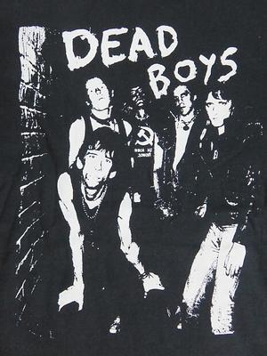 Vintage  DEAD BOYS Band Music Short Sleeve Black All Size Unisex Tee Shirt AC137 Unisex T-Shirt