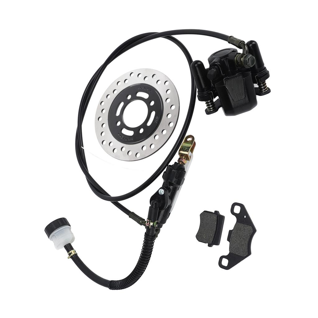 Disc Brake Kit Brake Pad Disk Rotor for 50cc 110cc 125cc 150cc 200cc 250cc Dirt Bike Quad ATV Go Kart