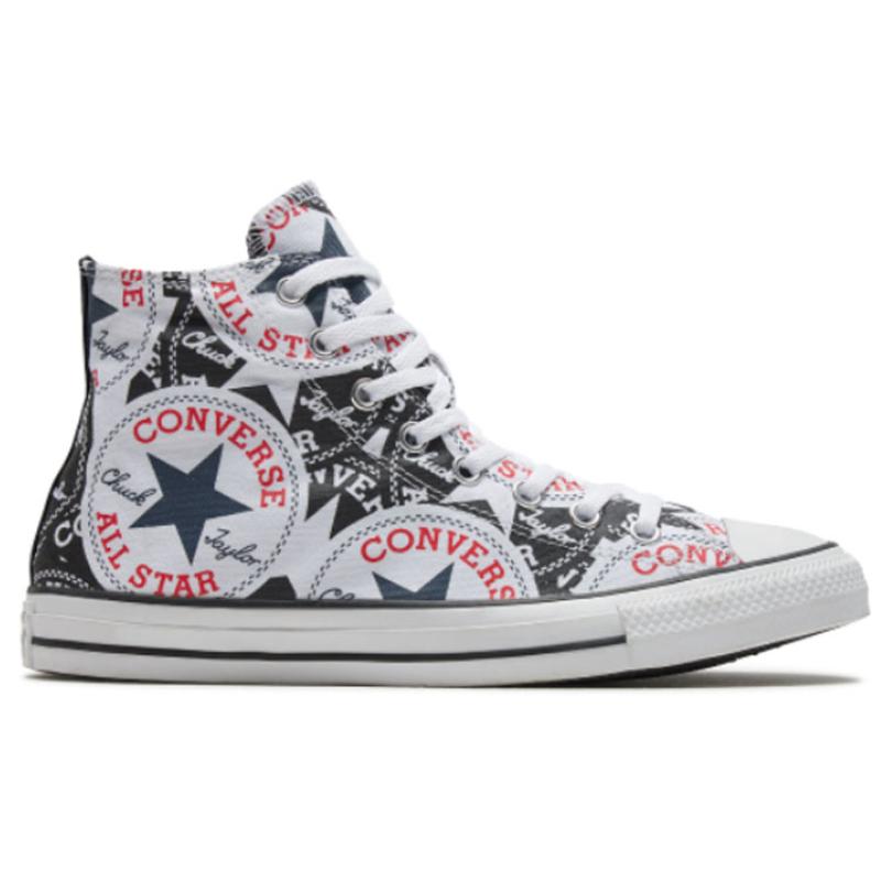 Converse All Star Vintage Comfort High Top Espadrilles Unisex Black, White and Red