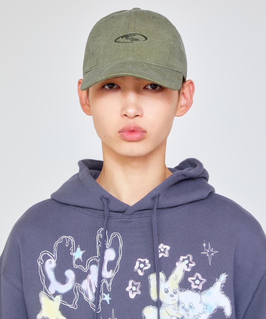LMC Pigment Oval Globe 6Panel Cap Khaki