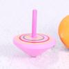Exquisite Children Kid Leisure Gift Wooden Spinning Top Hand Spinning Toy Rotate