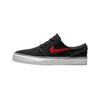 Nike SB Stefan Janoski Leather Low top Skateboard Shoes Black Red Unisex 525104-028