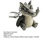 Middle Finger Animal Keychain Wolf Cow Pig Tiger Elephant Shape