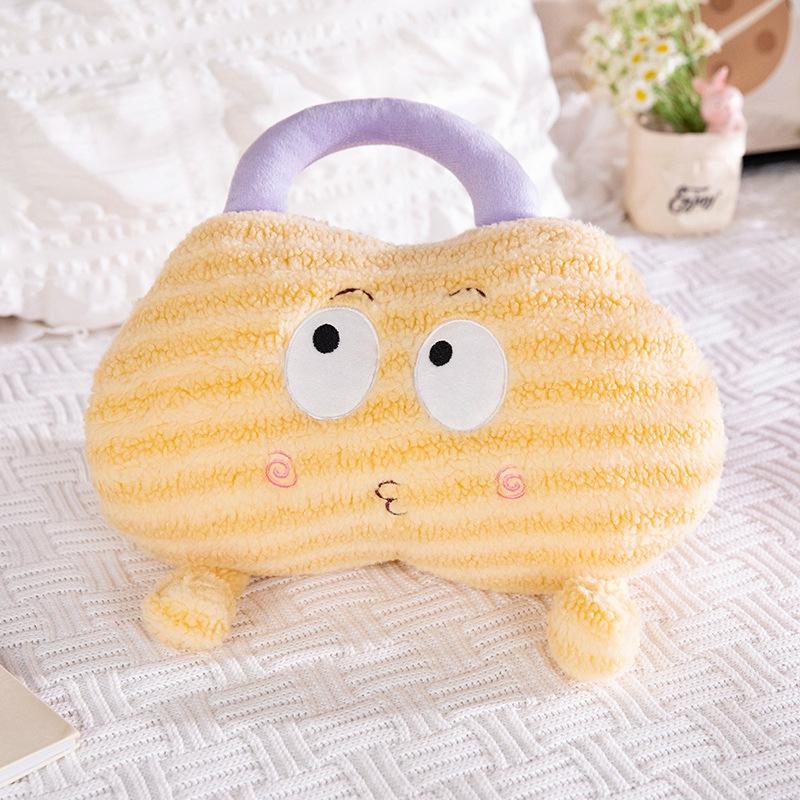 

Monster Dopamine Plush Toys Hand Warming Fill Doll Cartoon Animals Gift Pillow жовтий
