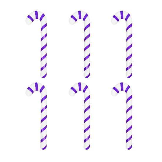 Candy Canes Balloons for Christmas Decorations Large Candy Sticks