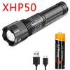 High Power XHP50/XHP70 Led Flashlight Use 18650 Battery USB Rechargeable Zoom Tactical Torch Outdoor Camping Emergency Lantern