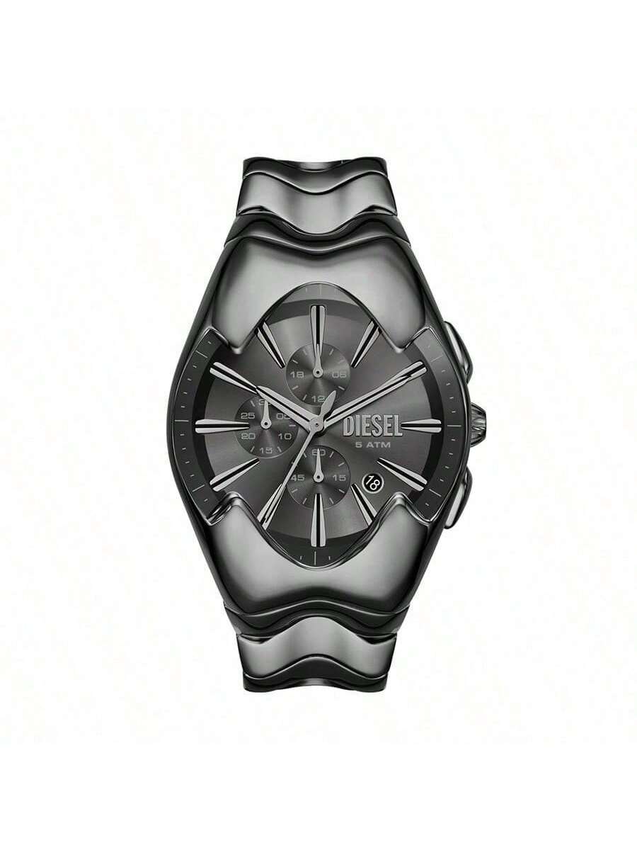 Diesel Silver Stainless Steel Strap Men s Quartz Movement DZ4682 серый