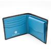 [Complex Gardens] Aoki Bag Wallet, Black, Saxe Blue, Card Case, Python Embossed, Men's Business (Ryuju)