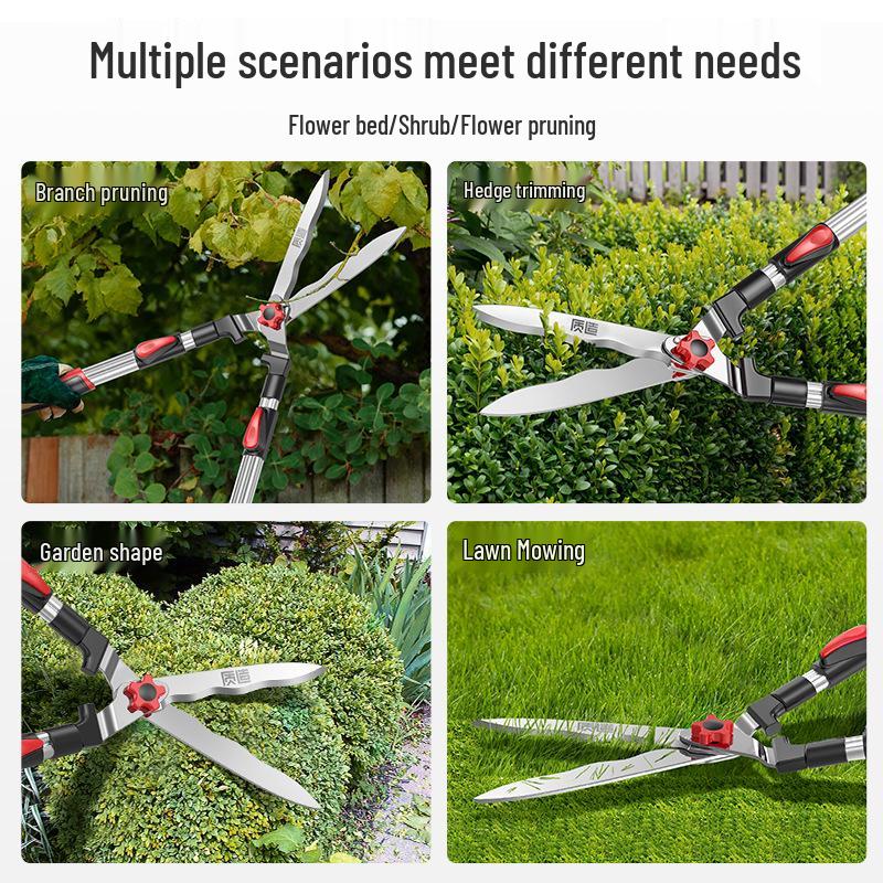 Japanese Made Gardening Shears: Lawn Mower, Flower & Grass Cutter, Branch Trimmer, Hedge Scissors