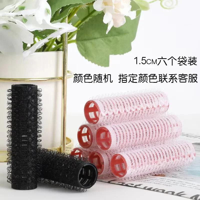 6Pcs Hair Rollers Heatless Curlers No Heat Hair Bangs Volume Salon Hairdressing Curlers Sticky Hair Styling Tool