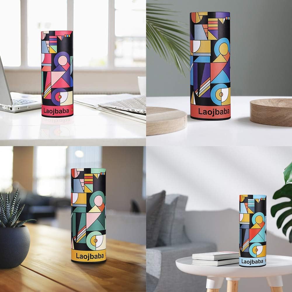 Car Tissues Canned Tissue Cylinder Tissue Boxes Perfect For Car Cup Holder Car Tissue Holder (4 Canisters/200 Tissues/3-Ply) Travel Tissues