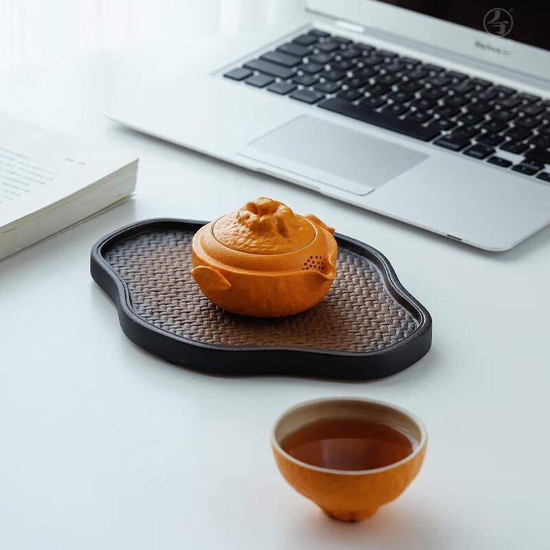 Wanqiantang 'Great Luck' Ceramic Quick Tea Set with Gift Box