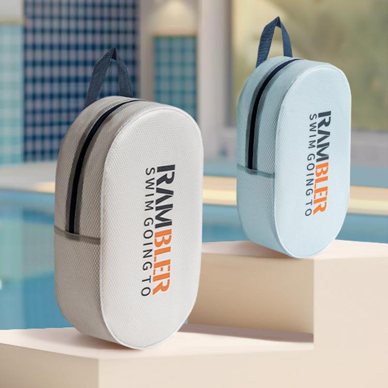 Trocken Nass Trennung Schwimmen Fitnessstudio Trockentasche Großes Fassungsvermögen Transparent Pool Wasserdichte Aufbewahrungstasche Reißverschluss Handtasche Rucksack