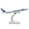 1/400 Scale Static Toy Plane Die-cast  Simulation Alloy Egyptair B777 Passenger Aircraft Model Home Furnishings Display