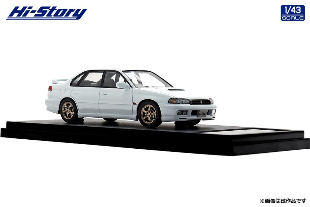 Inter Allied Hi Story Scale Subaru Legacy RS Ren hvit Ferdigmodell HS499WH 1/43 (1997)