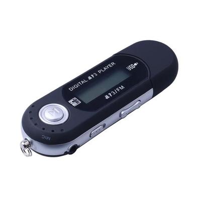 USB Mp3 Player No Memory Support 32G TF Card With FM Radio