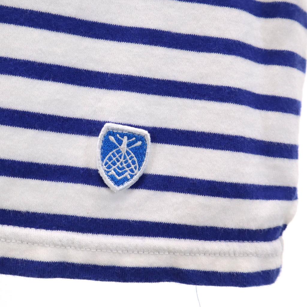 ORCIVAL made in Japan Border Pattern Short sleeve Boat neck Basque shirt Men's Used