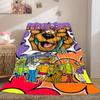 Halloween fantasy comedy adventure cartoon movie Scooby-Doo blanket soft home furnishing nap decoration four seasons warm Sherpa blanket U16