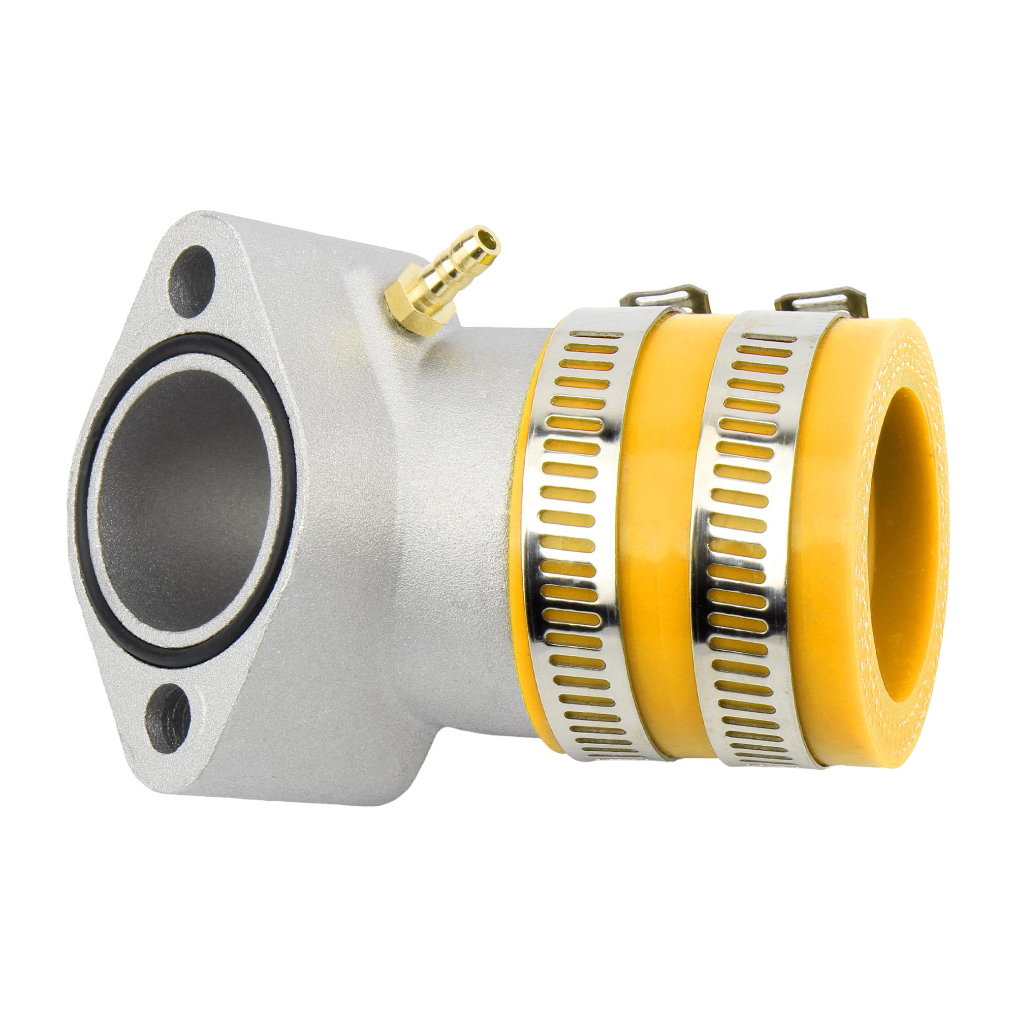 Motorcycle Accessories Carburetor Boot Intake Manifold for GY6 125cc 150cc 250cc 4-Stroke Scooter ATV Carb nterface Adapter жёлтый