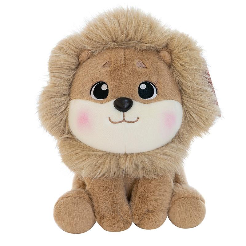 Cute and Adorable Little Lion Plush Toy Children's Sleeping Comfort Pillow Doll