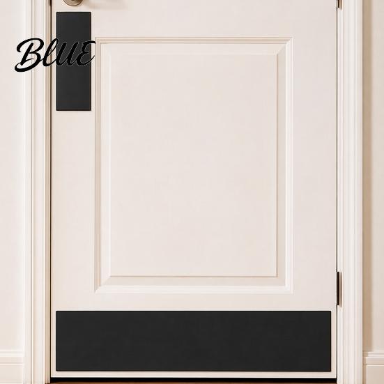 Heavy Duty Door Scratches Self Kick Set Plate Protector 6Pcs Prevents Dents Adhesive Protector Peel and Stick Guard for