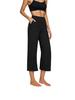 2026 Women's European Cotton Linen High-Waisted Wide-Leg Pants, Early Spring Fashion, Seven-Tenths Length.