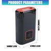 Vehicle Tire Inflator with Digital Screen and Button Control, Electric Air Compressor for Car and Motorcycle Users