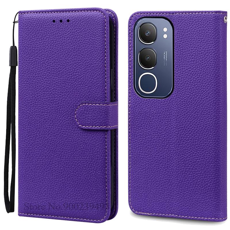 Pentru Husă Vivo Y19S Portofel Carte Husă din Piele Pentru Husă Telefon Vivo Y19S Husă Tip Flip Protecție Spate Coque Fundas Carcasă