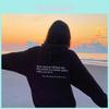 Urban Style Girl Hoodie With Print And Kangaroo Pocket For Streetwear Fashion