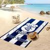 Everton FC Personalized Printed Beach Towel Soccer Logo Support Custom Name Text Absorbent Towel For Sport Travel Special Gift