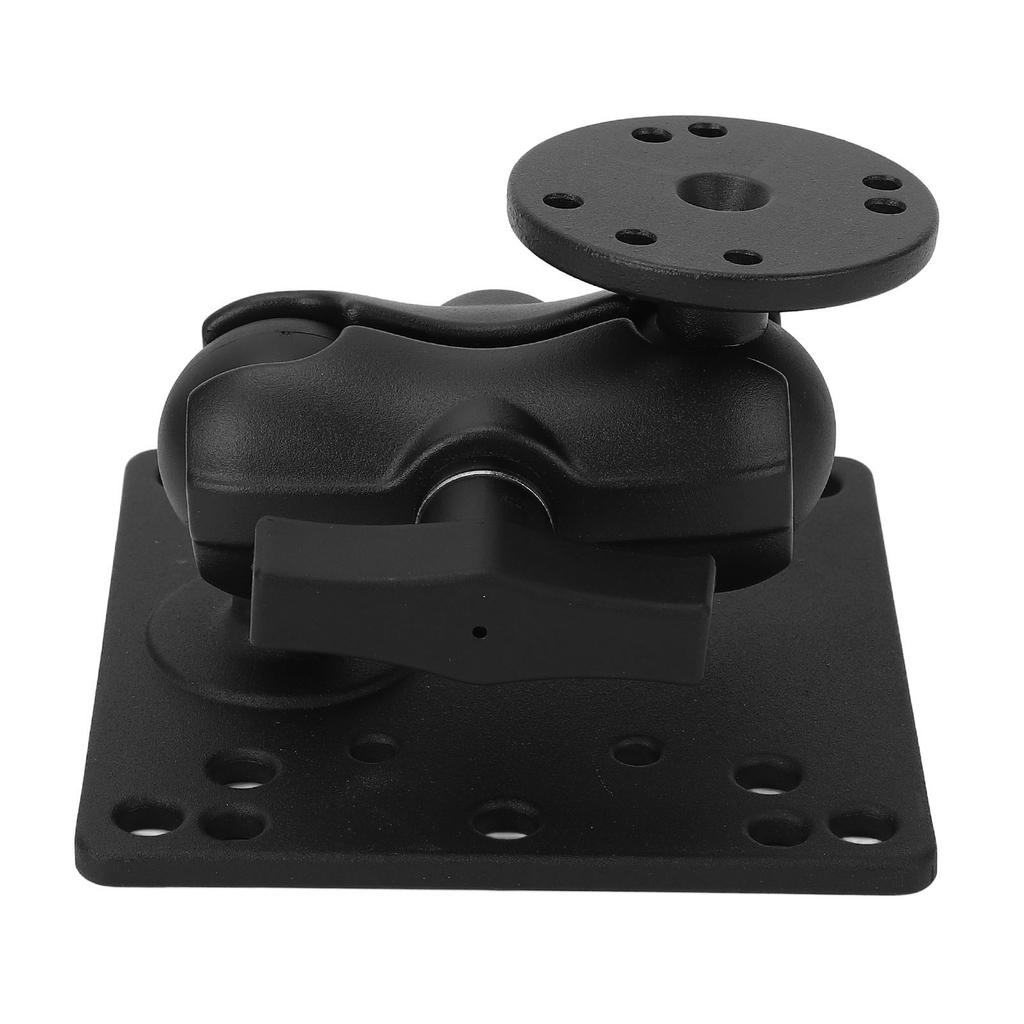 Double Ball Mount Aluminum Alloy Heavy Duty Dual Socket Arm with 1.5 Inch C Size Ball Adapter for Vehicle Truck Boat
