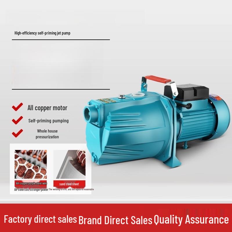 JET 1800W Cast Iron Self-Priming Well Pump