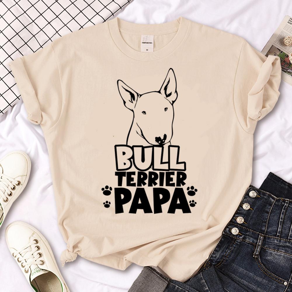 Bull Terrier Top Men Summer Tshirt Boy Manga Harajuku Clothes
