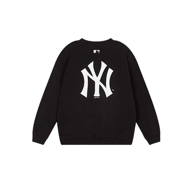 MLB X Disney MLB X Disney Sweatshirts Unisex Black Crew Neck Moderate Regular 31MTK1011-50L