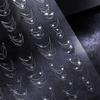 3D Gold/ Silver Star/Sun/Moon Bronzing Nail Art Sticker Laser Star Moon Styles Nail Decal Gold Silver Self-Adhesive Slider