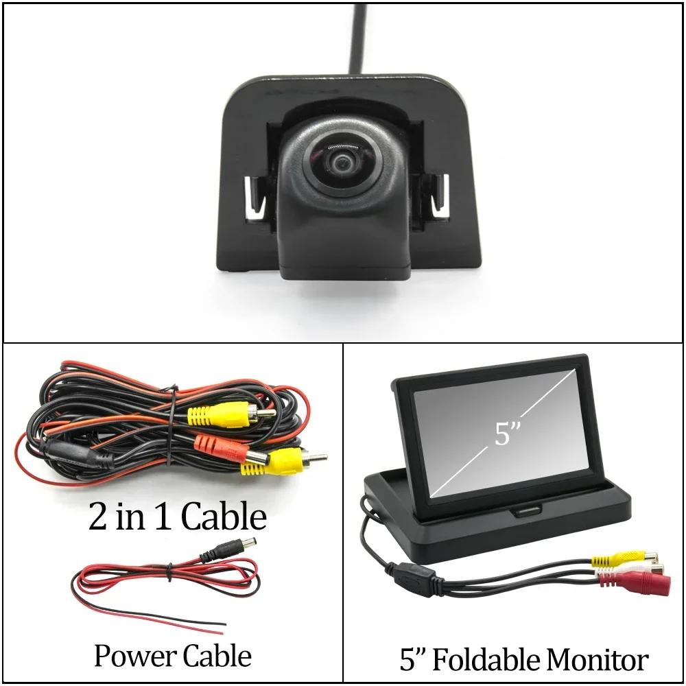 Owtosin HD 1280*720 Fisheye Rear View Camera For Toyota Prius/Prius Alpha 2009 2010 2011 2012 2013 2014 2015 Car Reserve Monitor