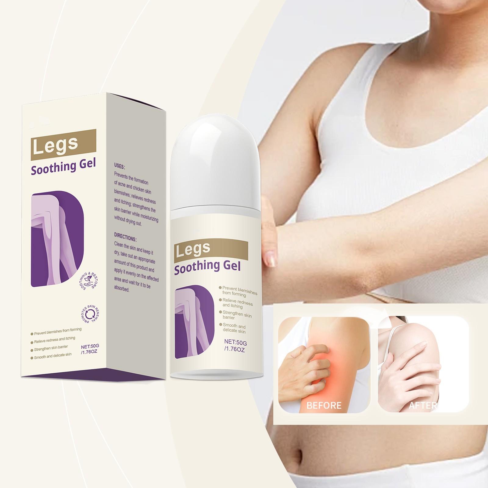 

Успокаивающий гель для кожи Облегчение акне Покраснение Зуд Охлаждающий Успокаивающий Восстанавливающий Гель One Size белый