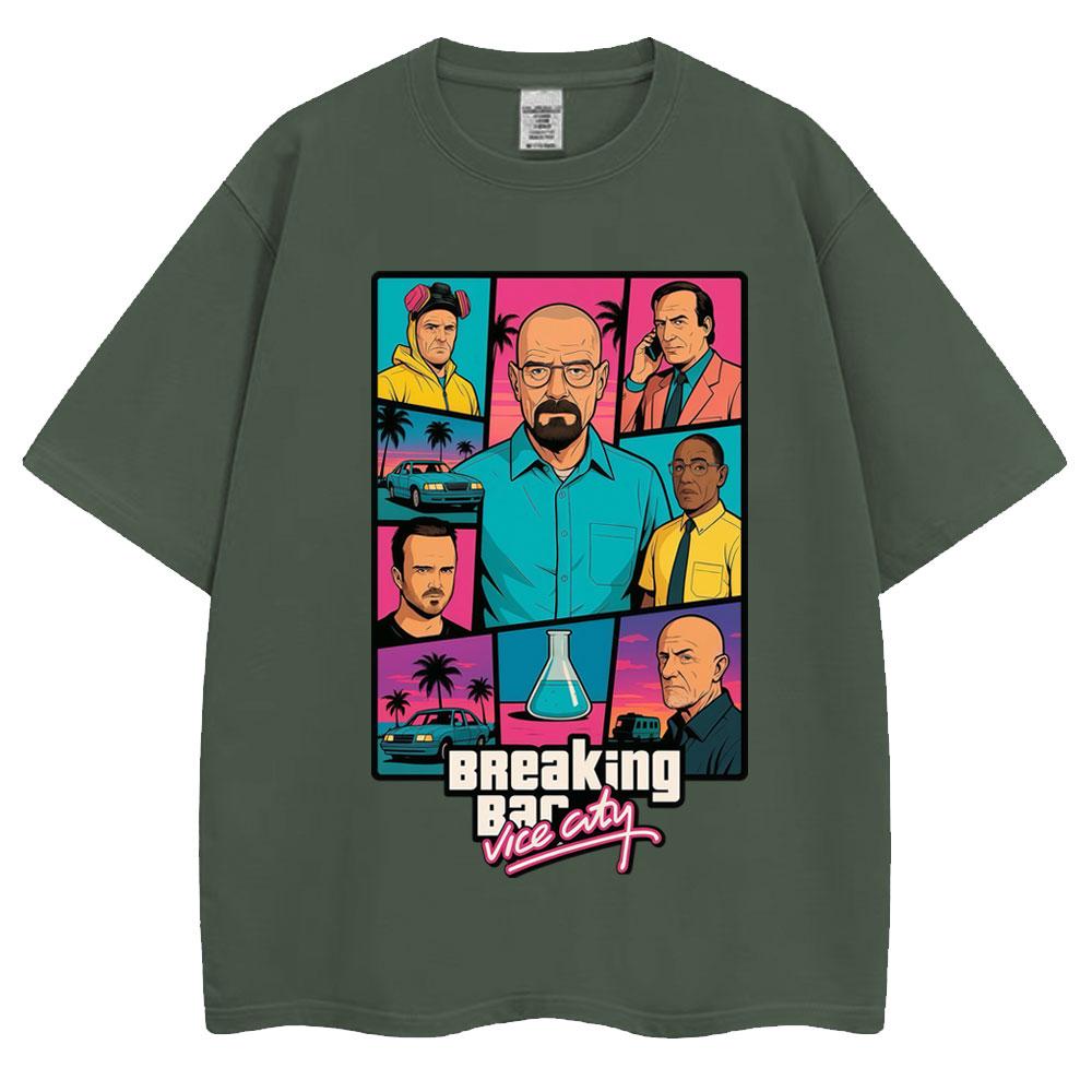 Breaking Bad Heisenberg Better Call Graphic T Shirt Unisex Women Fashion Vintage Short Sleeve Oversized Cotton Casual Tshirts Gift