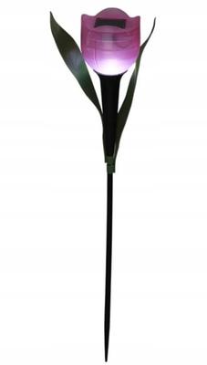 Tulip Solar Lamp 30cm Colorful Garden Decoration with Warm Light