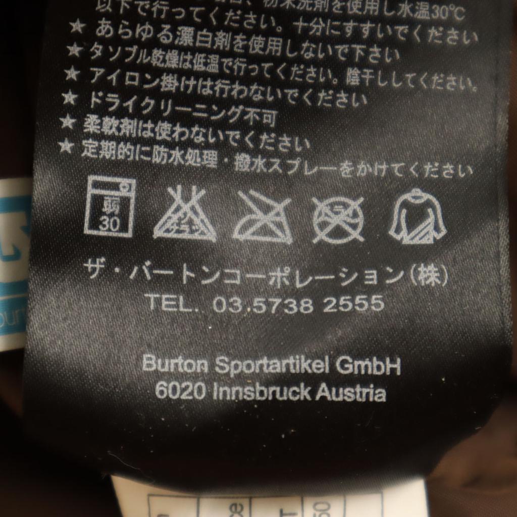 BURTON snow board Pants M Brown Skiing Women Used