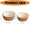 Willow Storage Basket Natural Fiber Container Handwoven Organizer For Home Decoration And Practical Use
