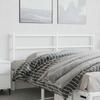Replacement Headboard Metal White 150 Cm